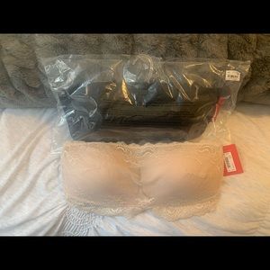 SPANX “undie-tectable” bandeau bra